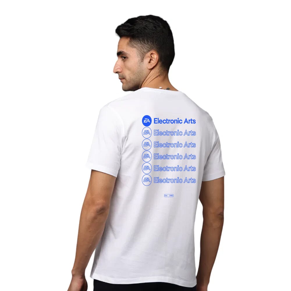 Greys&Blues Pima Round neck T-Shirt-White